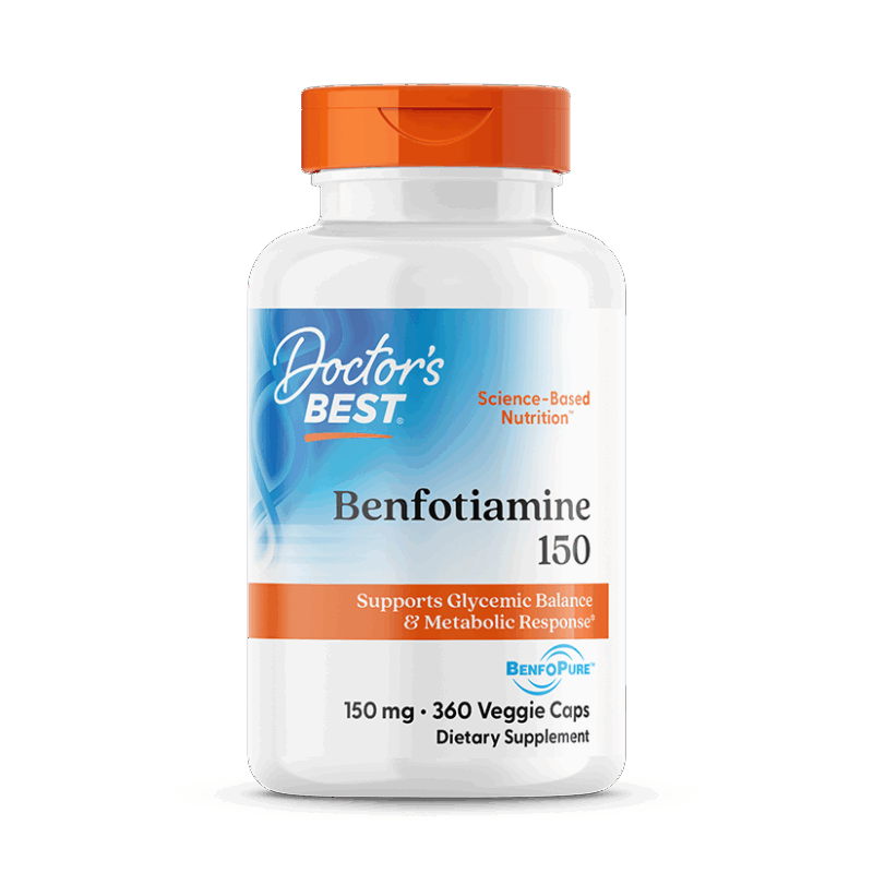 Doctor's Best Benfotiamine 150mg
