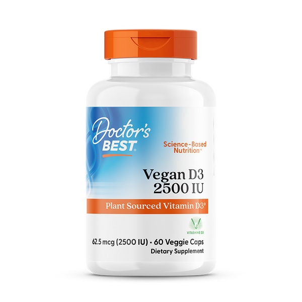 Doctor's Best Vegan D3 2500IU