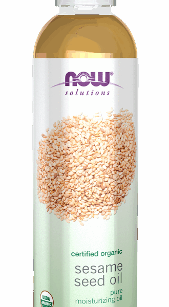 NOW Foods ORGANIC SESAME SEED OIL 8 OZ