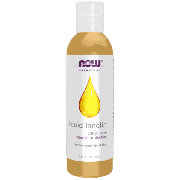 NOW Foods LIQUID LANOLIN PURE 4 OZ
