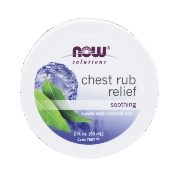 NOW Foods CHEST RUB RELIEF 2 FL OZ.
