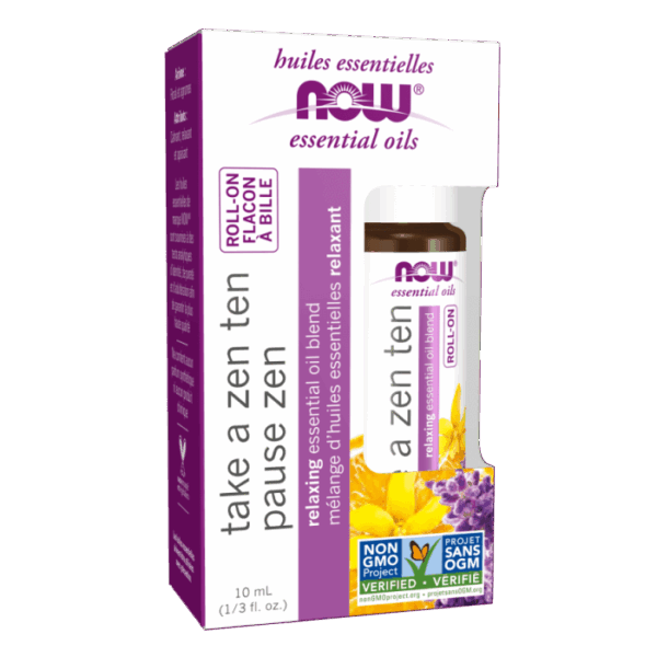 NOW Foods TAKE A ZEN TEN EO BLEND ROLL-ON 10 ML