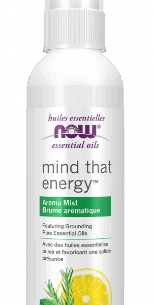 NOW Foods MIND THAT ENERGY(TM) AROMA MIST 4 FL. OZ. (118 ML)