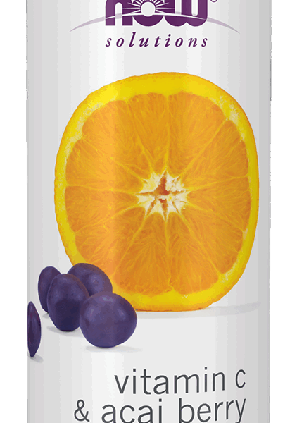NOW Foods VIT C & ACAI TONER 8 OZ