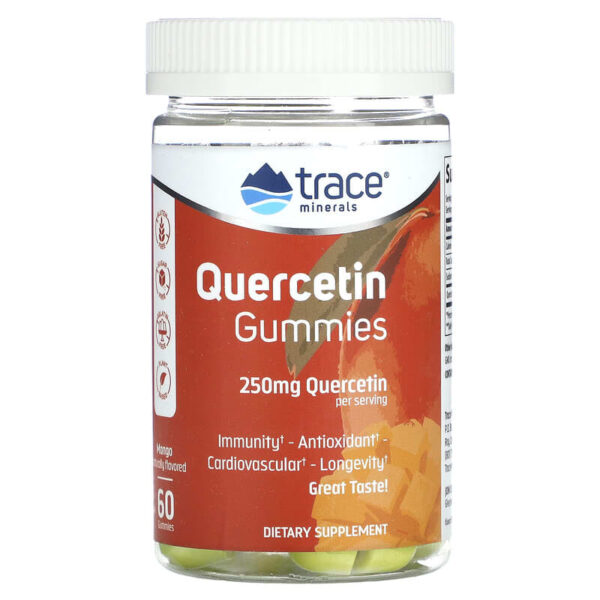 Trace Minerals Quercetin GUMMY Mango