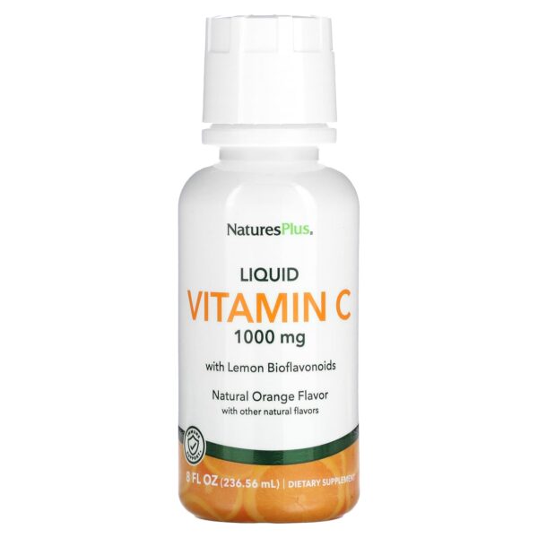 Natures Plus VITAMIN C LIQUID 8 OZ