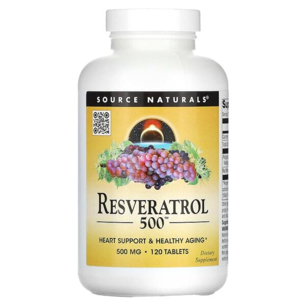 Source Naturals Resveratrol 500™ 500 mg
