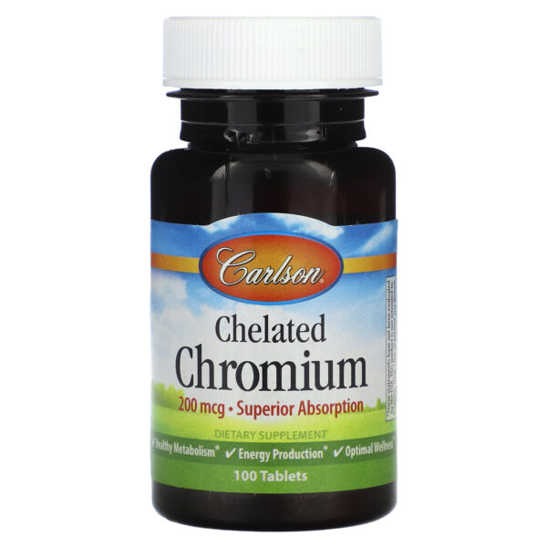 Carlson Laboratories Chromium 100 Tablets