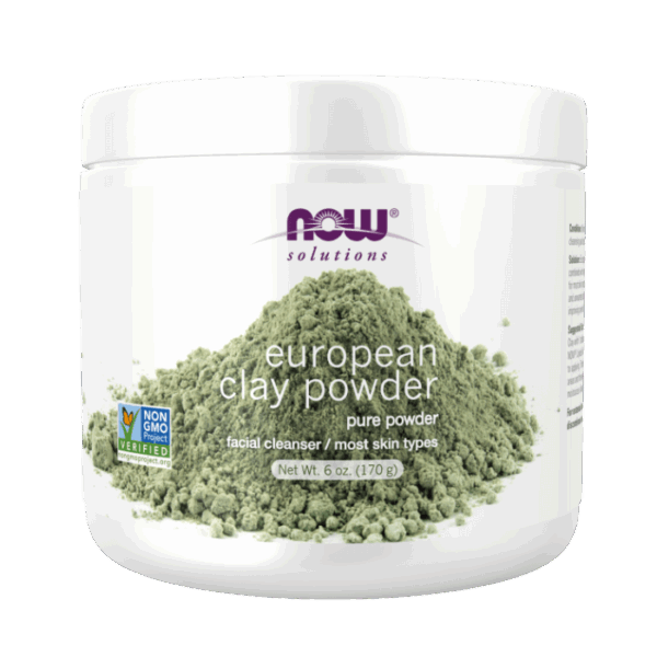 NOW Foods EUROPEAN CLAY POWDER 6 OZ