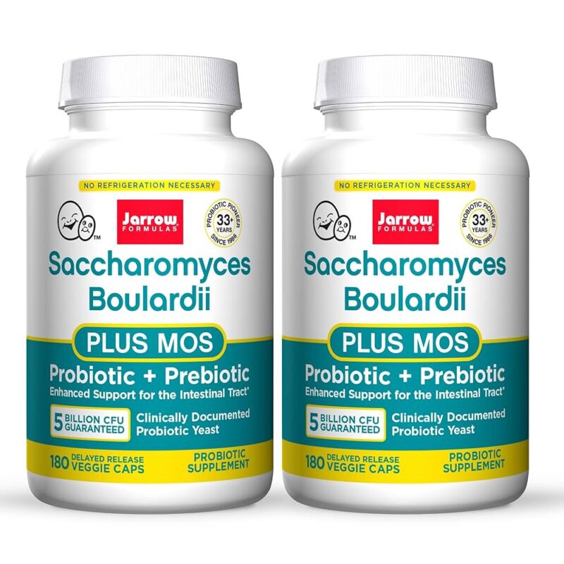 Jarrow Formulas Saccharomyces Boulardii + MOS 180 VCAPS