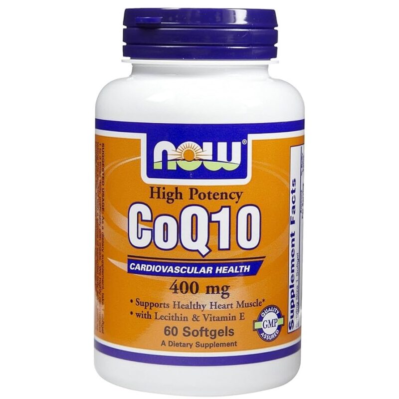 NOW Foods CoQ10 400mg 60 SGELS