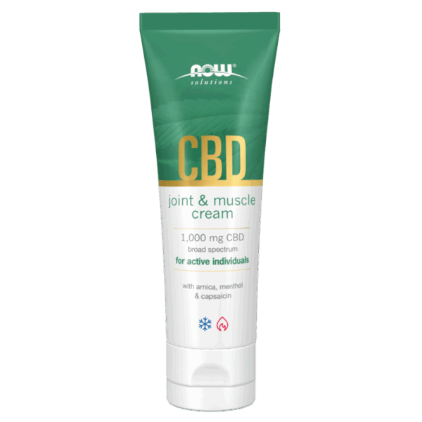 NOW Foods CBD JOINT & MUSCLE CREAM 4 FL. OZ.