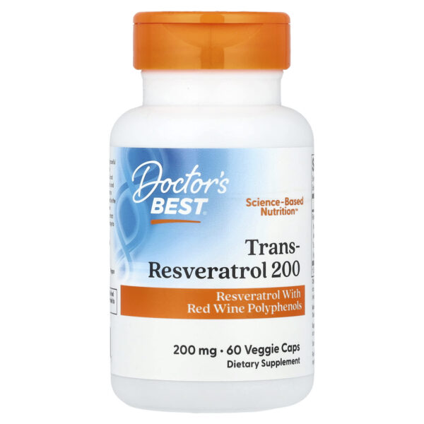 Doctor's Best Trans-Resveratrol 200mg
