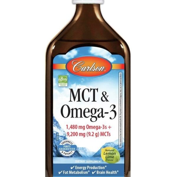 Carlson Laboratories MCT & Omega-3 500 mL