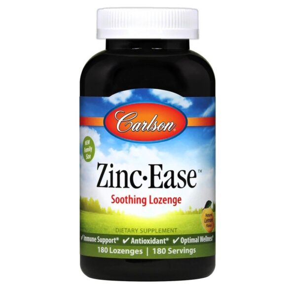 Carlson Laboratories Zinc Ease 180 Lozenges