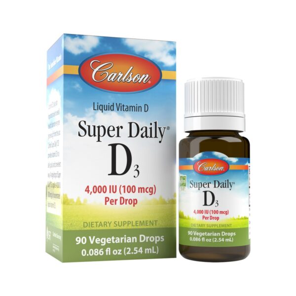 Carlson Laboratories Super Daily D3 4000IU