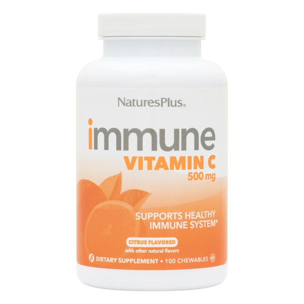Natures Plus IMMUNE VITAMIN C 500MG CHEWABLE 100