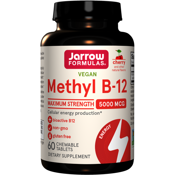 Jarrow Formulas Methyl B12, Methylcobalamin 90 LOZENGES