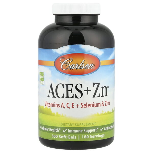 Carlson Laboratories ACES + Zn 180 Soft Gels