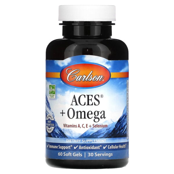 Carlson Laboratories ACES + Omega 120 Soft Gels