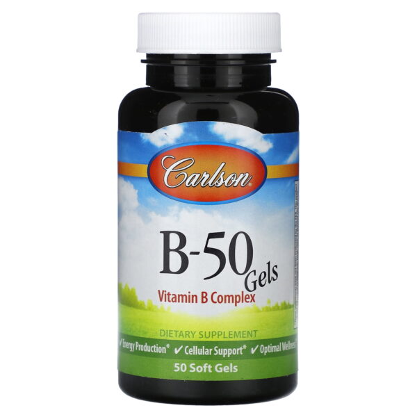 Carlson Laboratories B-50 Gels 100 Soft Gels