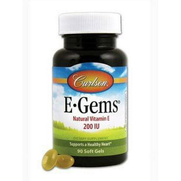 Carlson Laboratories E-Gems 200IU 90 Soft Gels