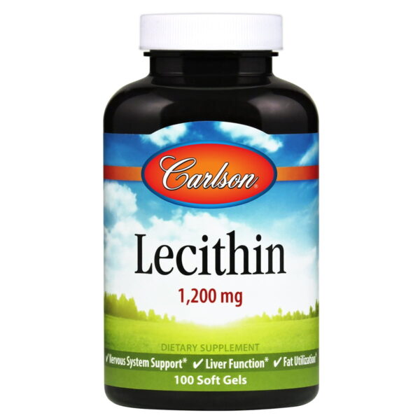 Carlson Laboratories Lecithin 100 Soft Gels