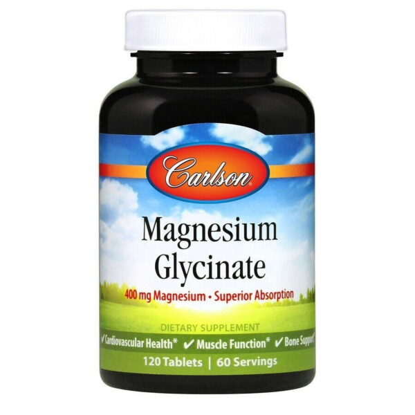 Carlson Laboratories Magnesium Glycinate 400 mg