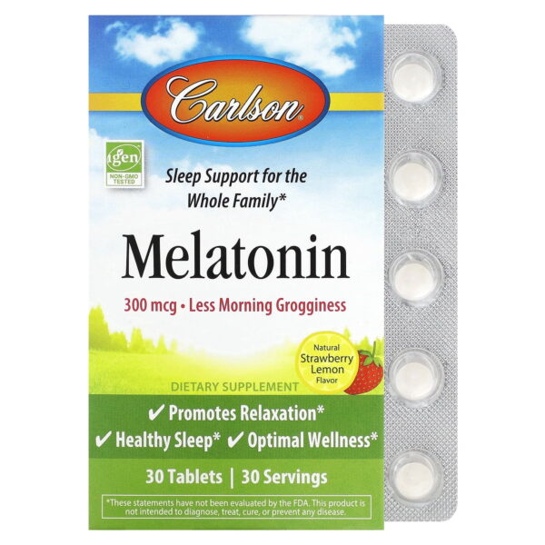Carlson Laboratories Melatonin Gummies 100