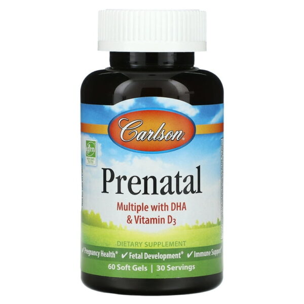 Carlson Laboratories Prenatal Multi w/ DHA 120 SG