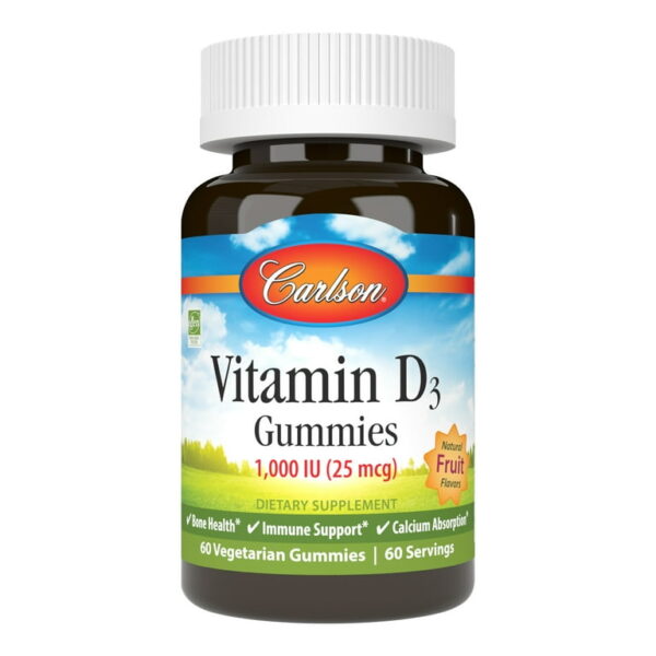 Carlson Laboratories Vitamin D Gummies 60