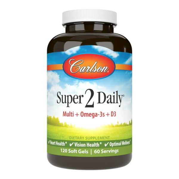 Carlson Laboratories Super-1-Daily 60 Tablets