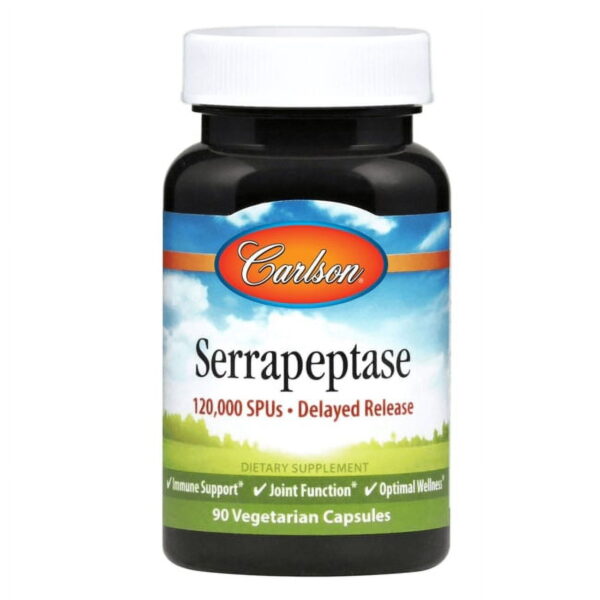 Carlson Laboratories Serrapeptase 90 capsules