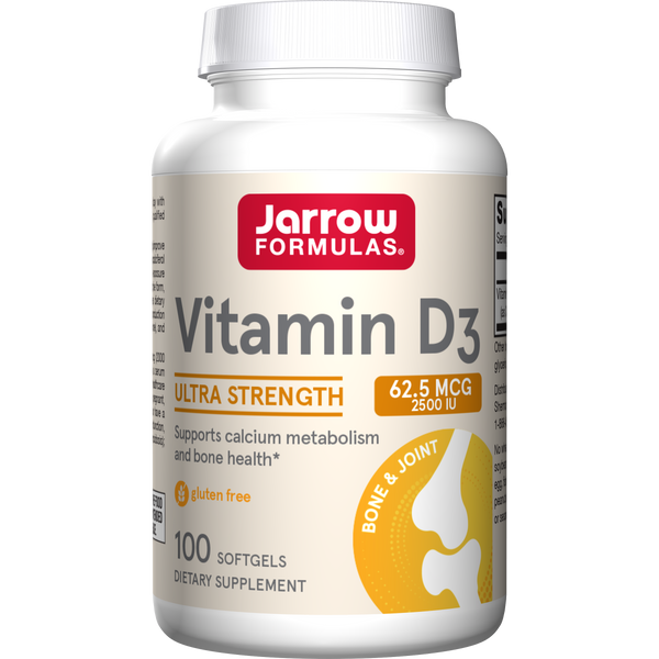 Jarrow Formulas Vitamin D3 100 SFTGELS