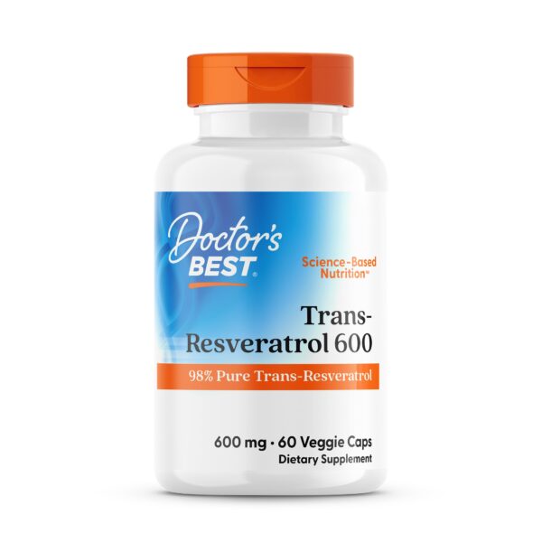 Doctor's Best Trans-Resveratrol 600mg