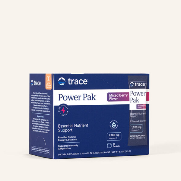 Trace Minerals Power Pak New & Improved POWDER Mixed Berry
