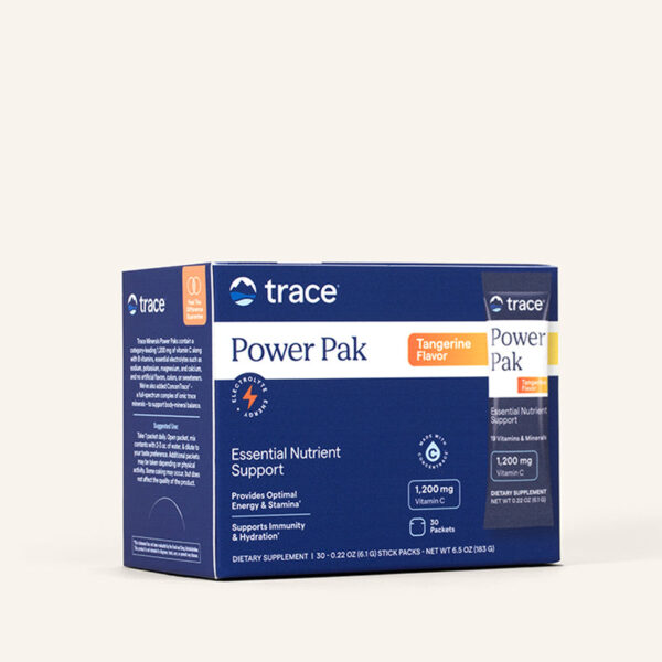 Trace Minerals Power Pak New & Improved POWDER Tangerine