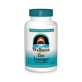 Source Naturals Wellness Zinc Lozenges™ 23 mg Peach-Raspberry