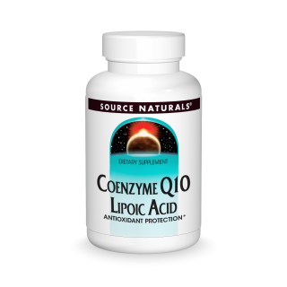 Source Naturals Coenzyme Q10/Lipoic Acid 60 mg