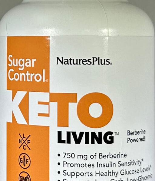 Natures Plus KETOLIVING SUGAR CONTROL VCAPS 90