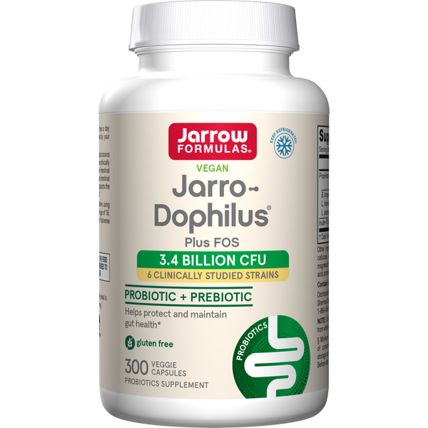 Jarrow Formulas Jarro-Dophilus+FOS - Value Size 300 VCAPS