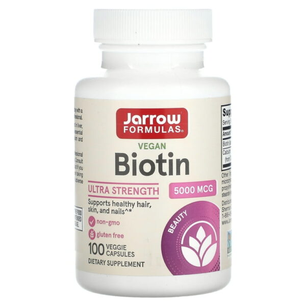 Jarrow Formulas Biotin 100 VCAPS