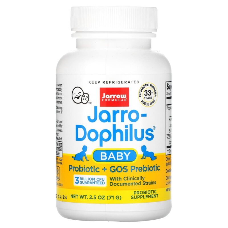 Jarrow Formulas Baby's Jarro Dophilus + GOS, 2.5oz 2.5 OZ