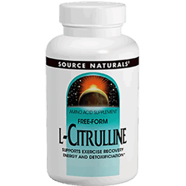 Source Naturals L-Citrulline 500 mg 60+60 Bonus Bottle