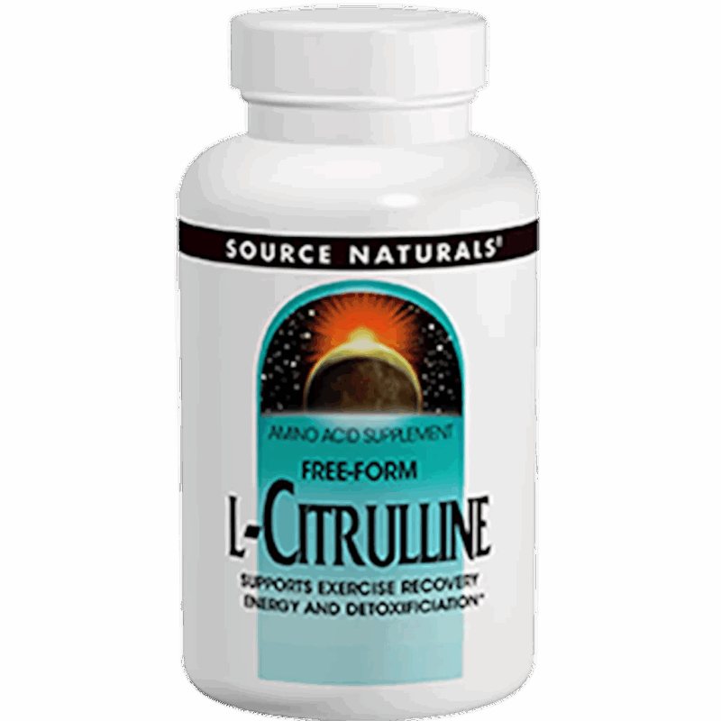 Source Naturals L-Citrulline 500 mg 60+60 Bonus Bottle
