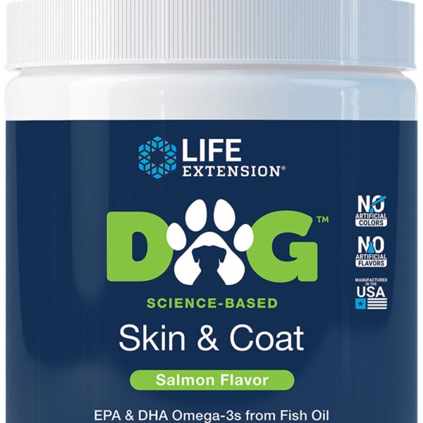 Life Extension DOG Skin & Coat 90 SOFT CHEWS