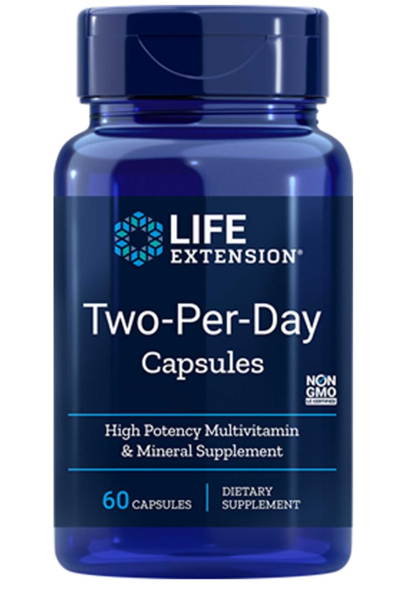 Life Extension Two-Per-Day Multivitamin 60 tablets