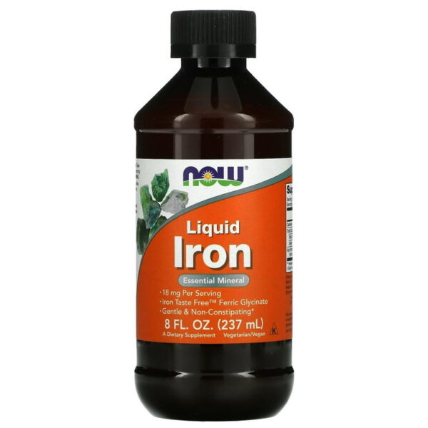 NOW Foods LIQUID IRON 8 FL OZ