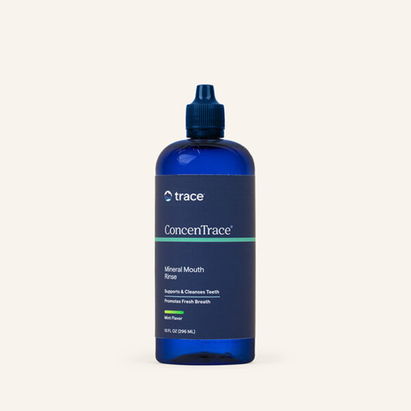 Trace Minerals Mineral Mouth Rinse Smaller Size LIQUID Mint