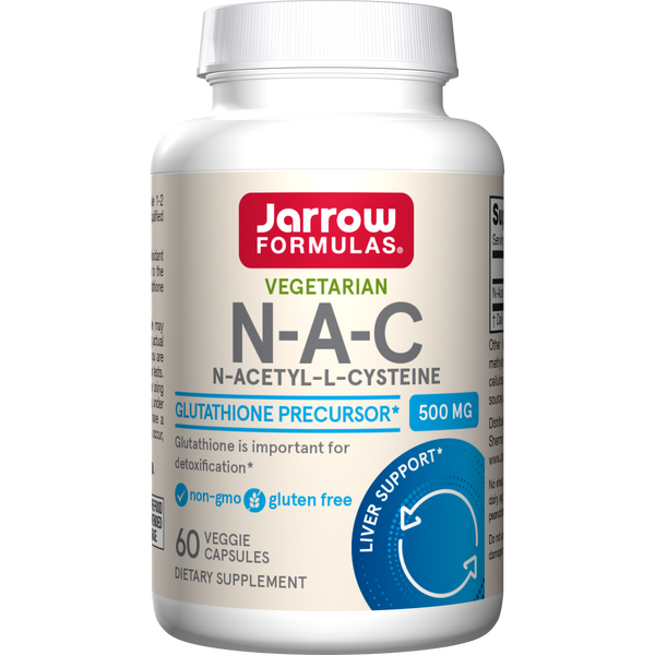 Jarrow Formulas N-A-C (N-Acetyl-L-Cysteine) 60 VCAPS